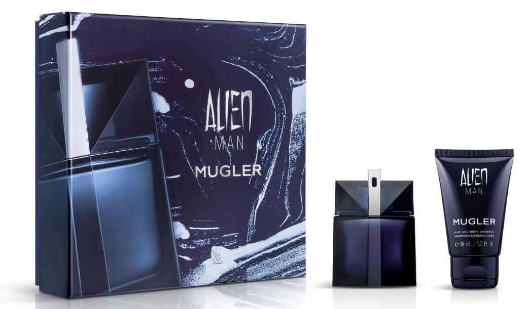 Thierry Mugler Alien Man - EDT 50 ml + telový a vlasový šampon 50 ml + 2 mesiace na vrátenie tovaru
