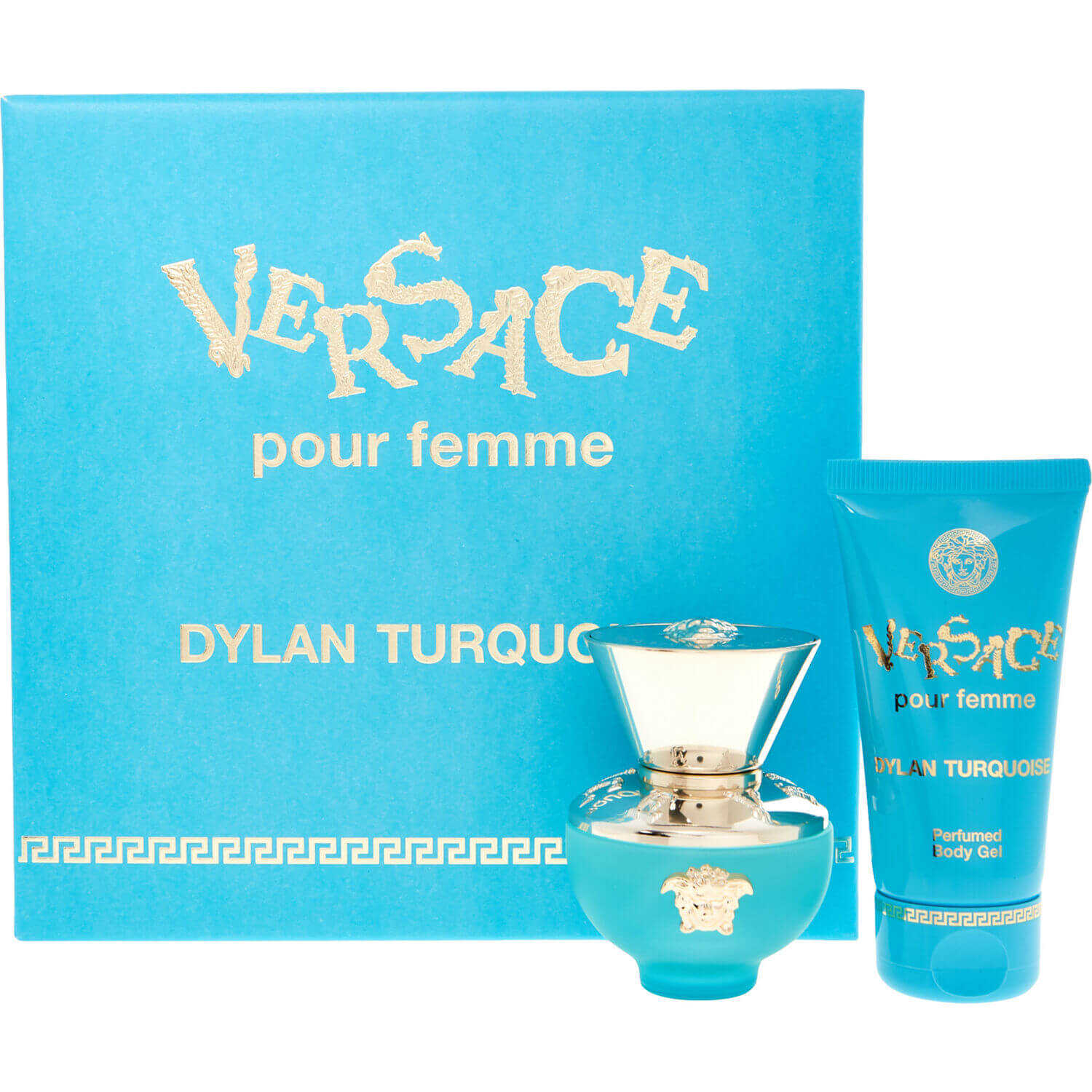 Versace Dylan Turquoise - EDT 30 ml + tělový gel 50 ml