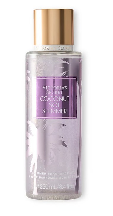 Victoria's Secret Coconut Sol - třpytivý tělový závoj 250 ml