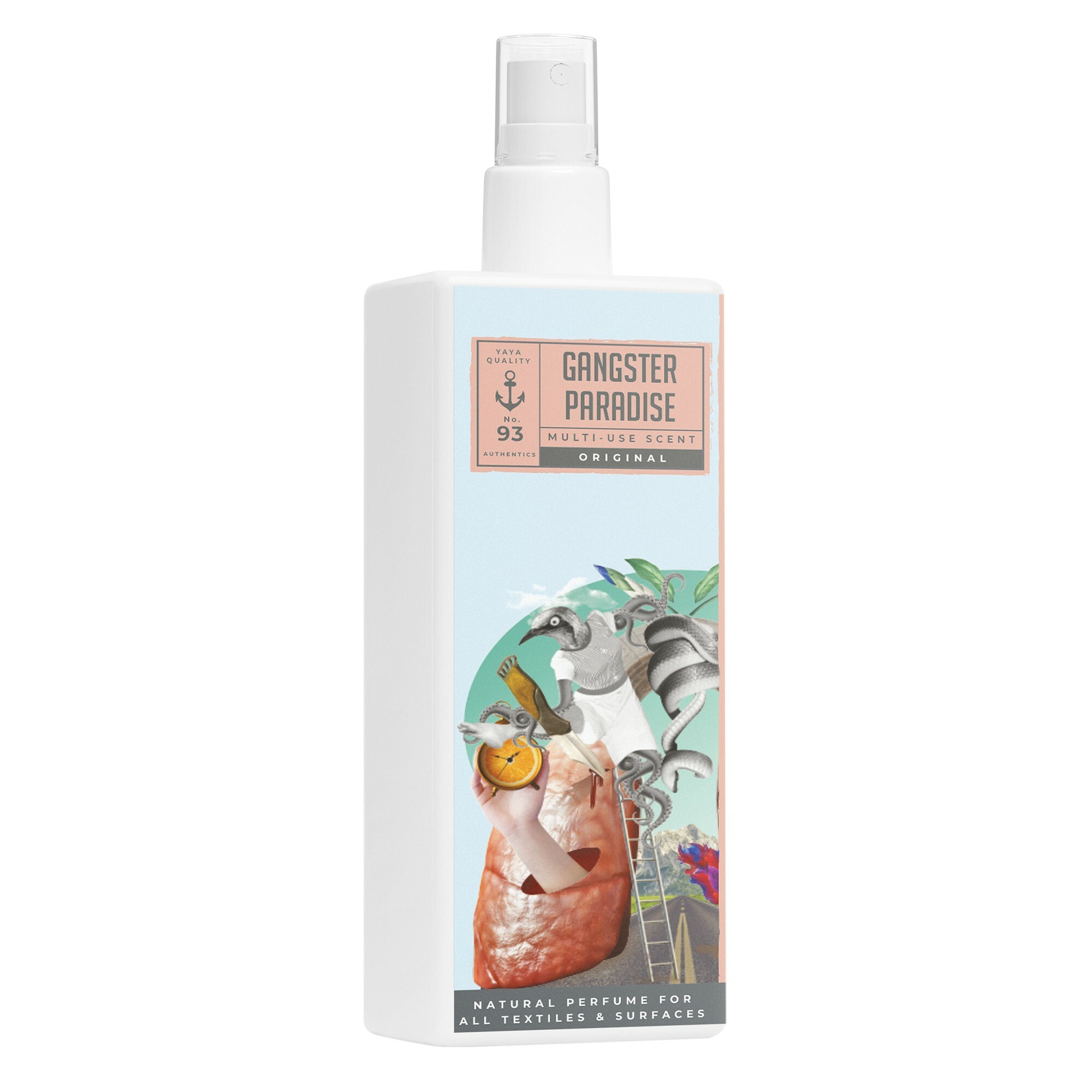 YaYa original Gangster Paradise - přírodní textilní a bytový parfém nové generace 250 ml