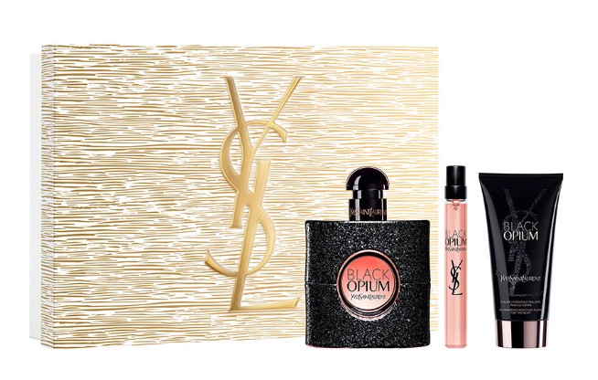 Yves Saint Laurent Black Opium - EDP 50 ml + tělové mléko 50 ml + EDP 10 ml