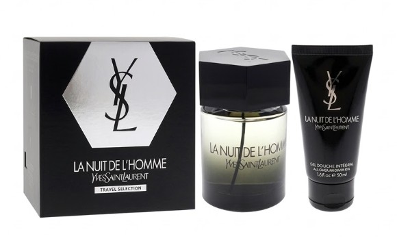 Yves Saint Laurent La Nuit De L´ Homme - EDT 100 ml + sprchový gél 50 ml