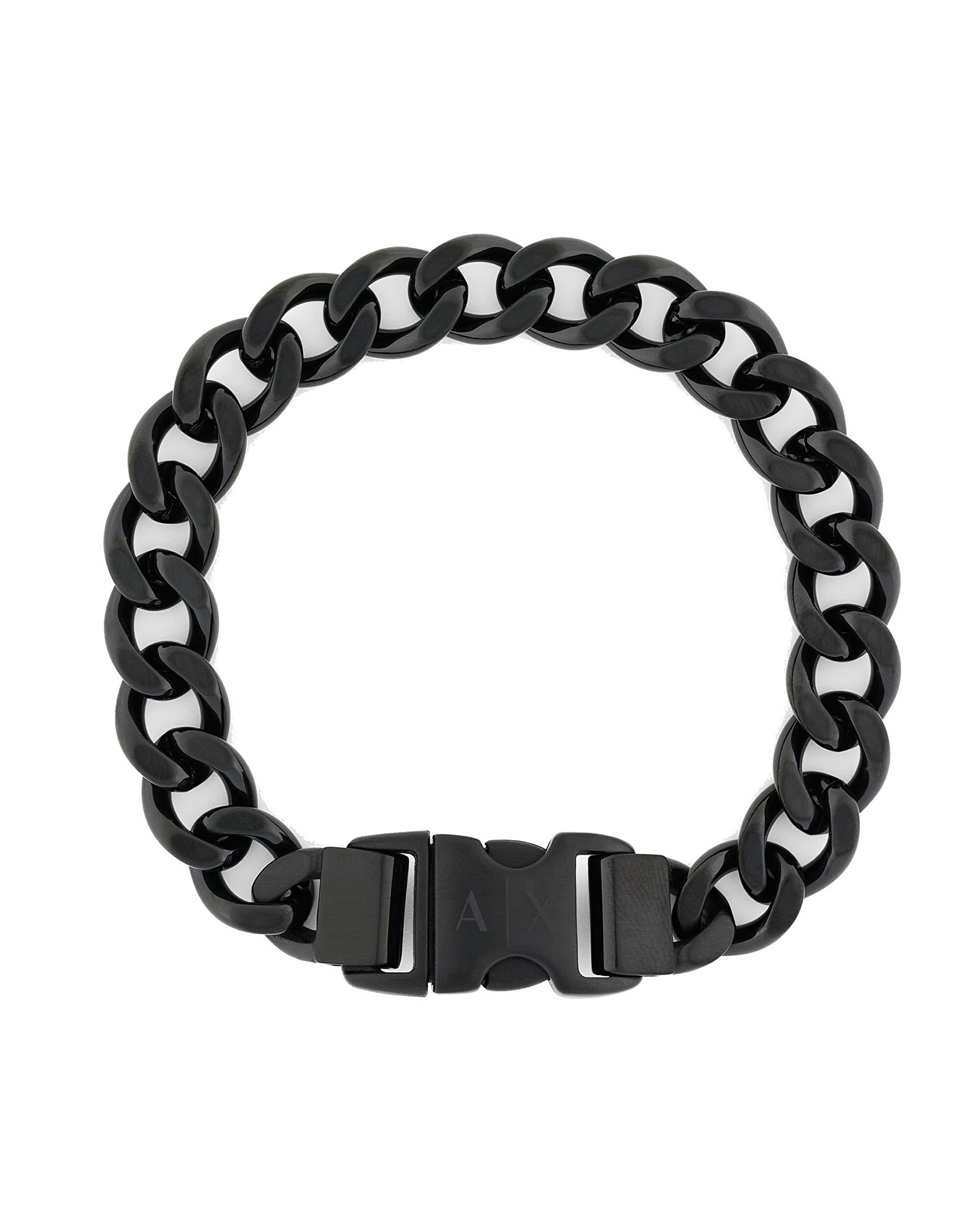 Armani Exchange Moderní pánský ocelový náramek AXG0156001