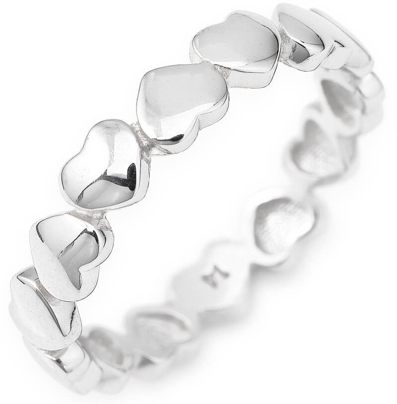 Amen Originální stříbrný prsten Love RHH 54 mm