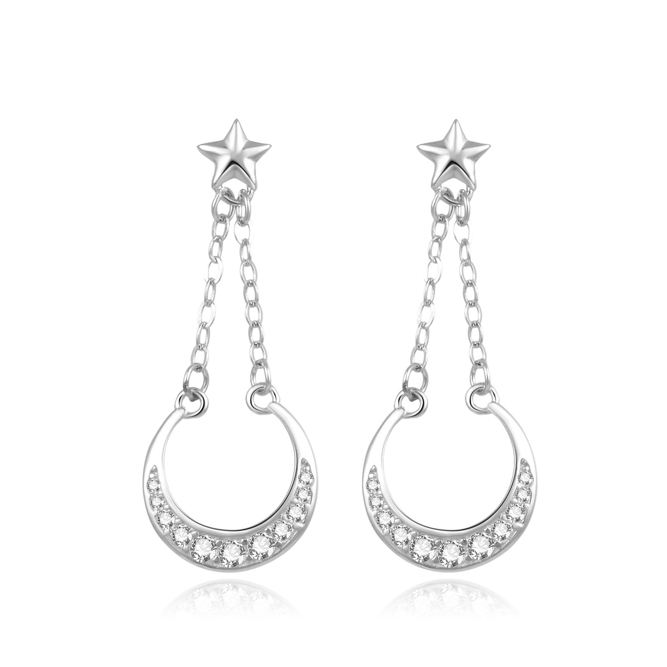 Beneto Fashion orecchini in argento con zirconi AGUP2287