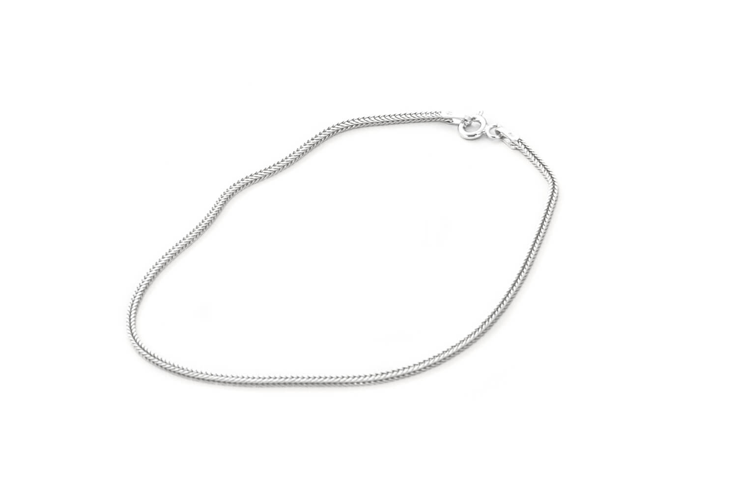 Beneto Exclusive Bracciale fine in argento AGB430 20 cm