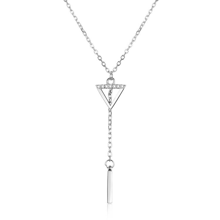 Beneto -  Stříbrný náhrdelník s přívěskem AGS1150/60