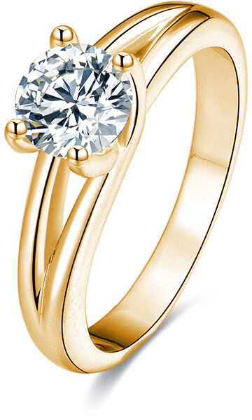Beneto Stříbrný prsten s krystaly AGG199 56 mm