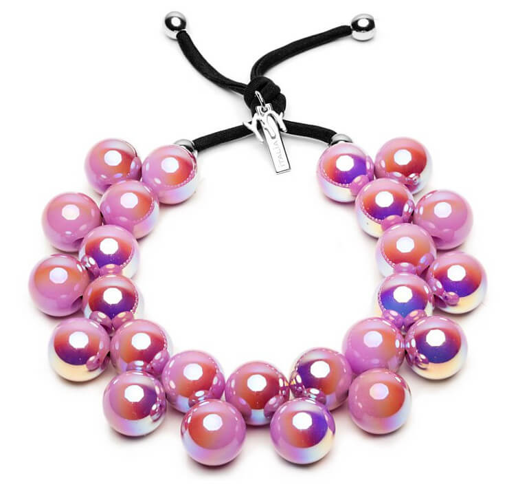 #ballsmania Originální duhový náhrdelník C206SUP-CAN Candy
