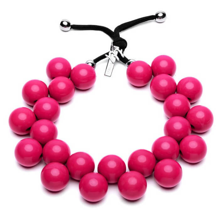 #ballsmania Collana originale C206 18 2436 Fuscia