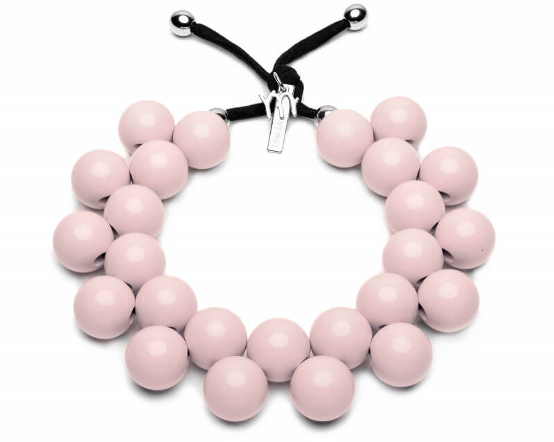 #ballsmania Originální náhrdelník C206 12-1605 Rosa Cristallo