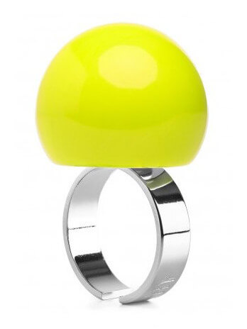 Levně #ballsmania Originální prsten A100 13 0550 Lime