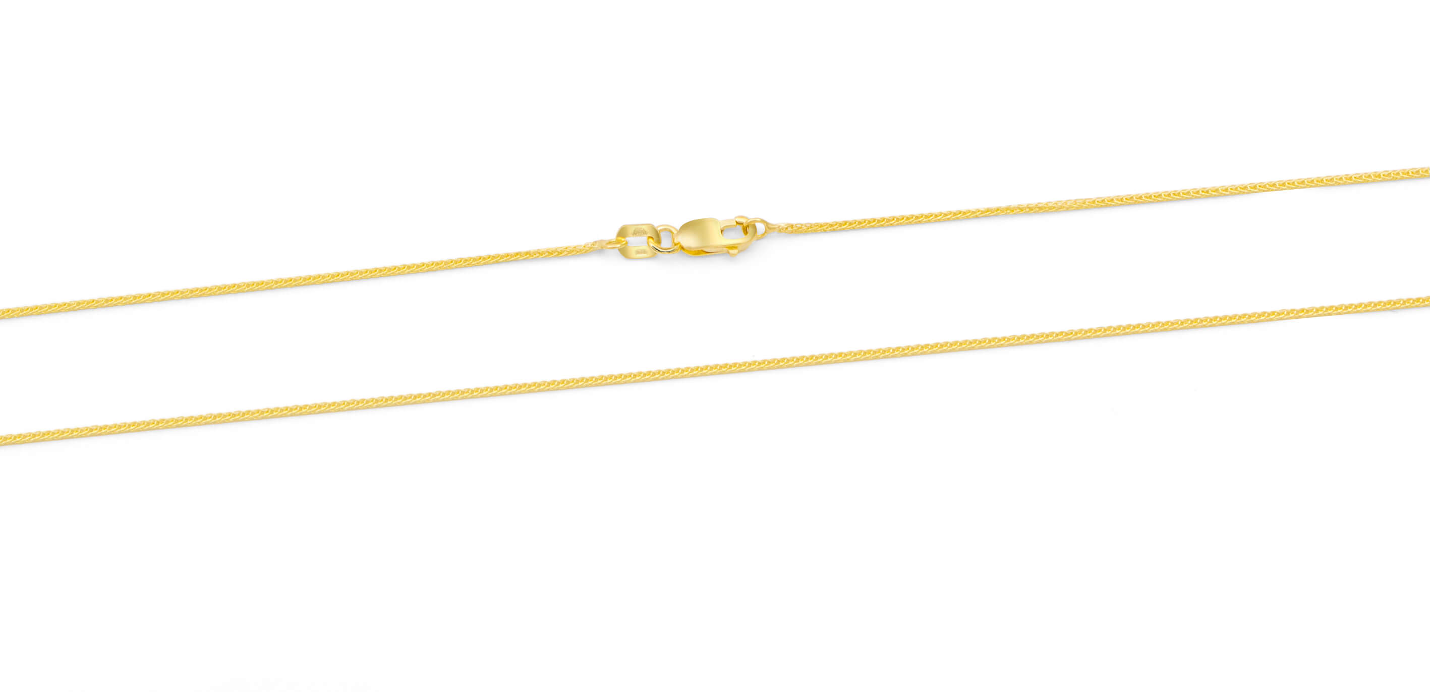 Beneto Exclusive Elegantní řetízek ze žlutého zlata Hádek AUS0001-G 45 cm