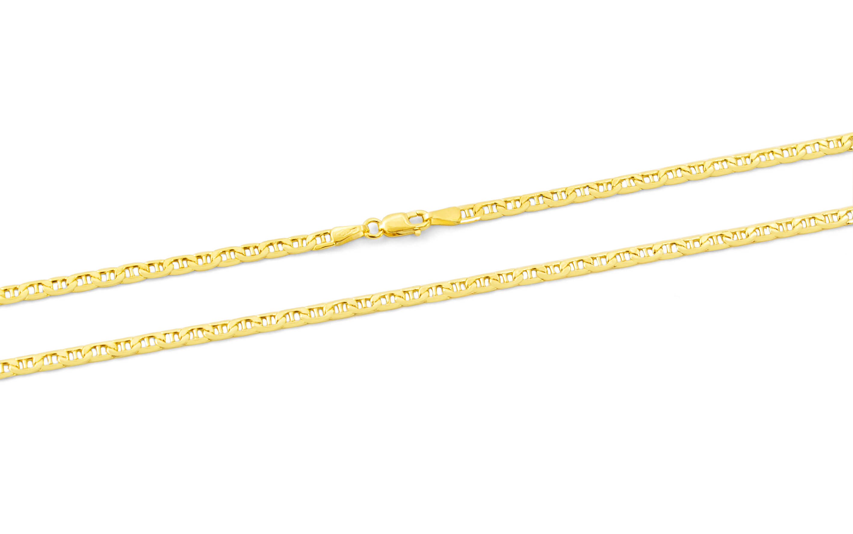 Beneto Exclusive Moderní řetízek ze žlutého zlata AUS0008-G 50 cm
