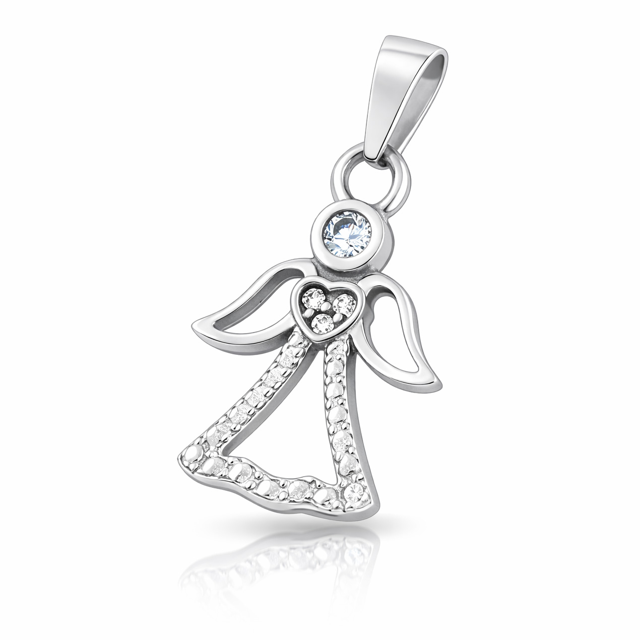 Soliter Pôvabný zlatý prívesok Anjel 249 001 00559 07