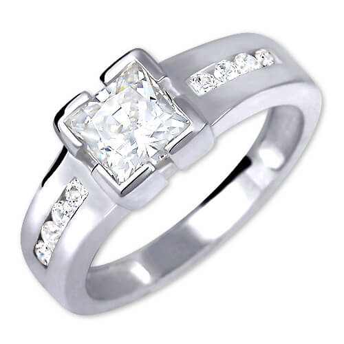 Brilio Silver Stříbrný zásnubní prsten 426 001 00416 04 53 mm