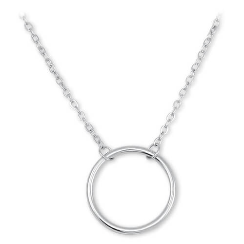 Brilio Silver Stříbrný minimalistický náhrdelník 745 473 001 01779 0400000