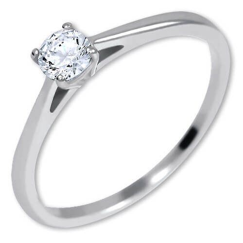 Brilio Silver Stříbrný zásnubní prsten 426 001 00539 04 53 mm