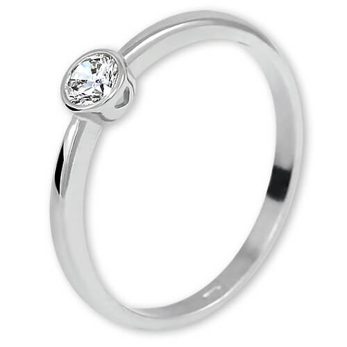 Brilio Silver Stříbrný zásnubní prsten 426 001 00575 04 60 mm