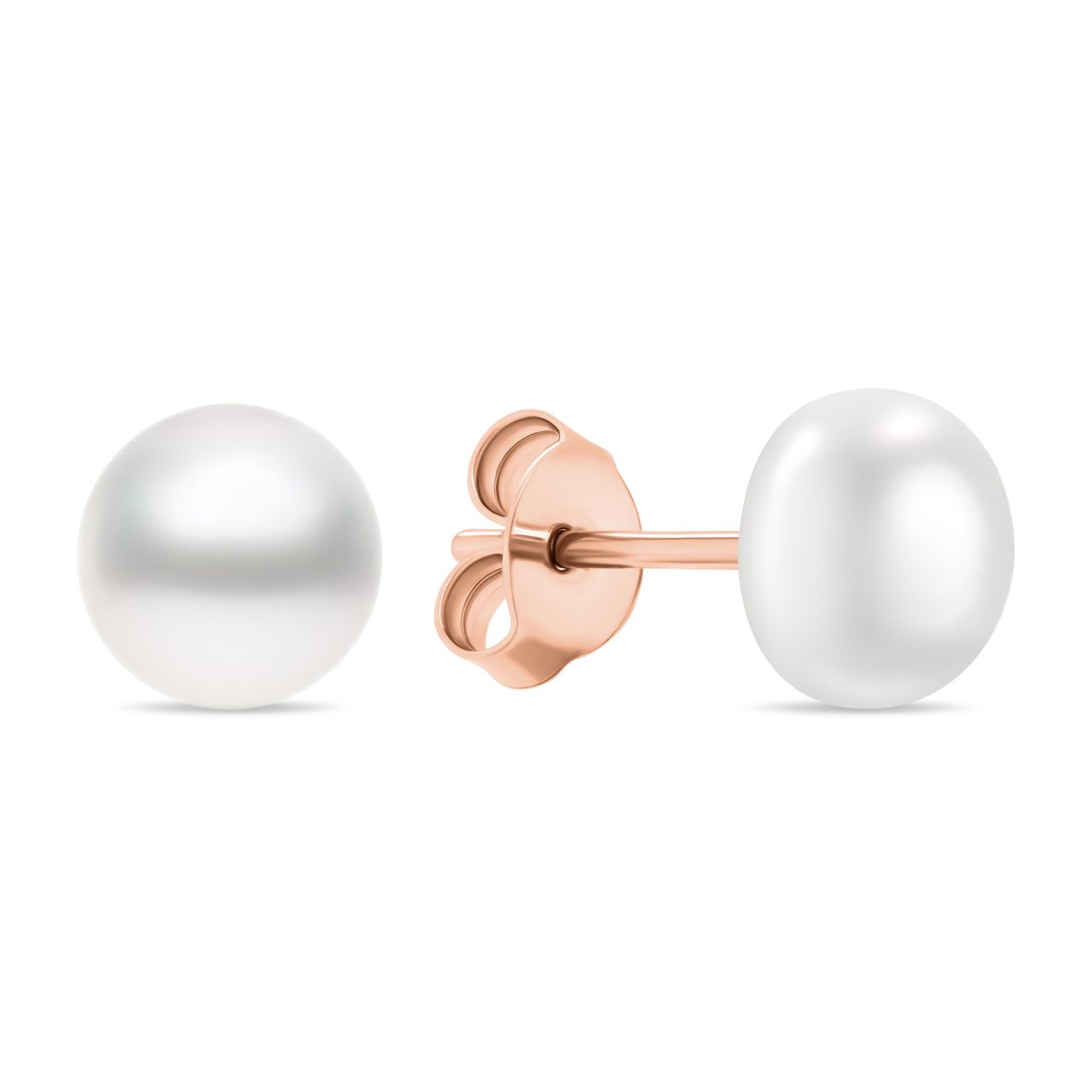 Brilio Silver Cercei fermecători din argint cu perle autentice EA585/6/7/8R 0,6 cm
