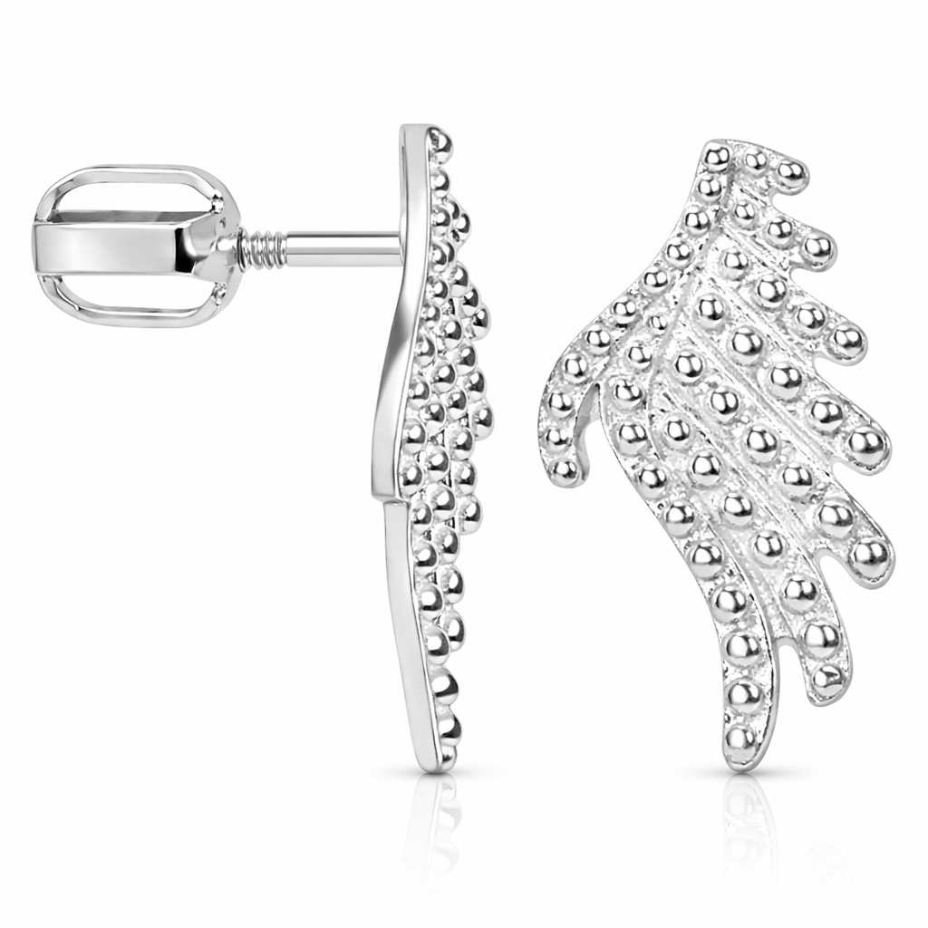 Soliter Strieborné náušnice Anjelské krídla 431 001 02724 04