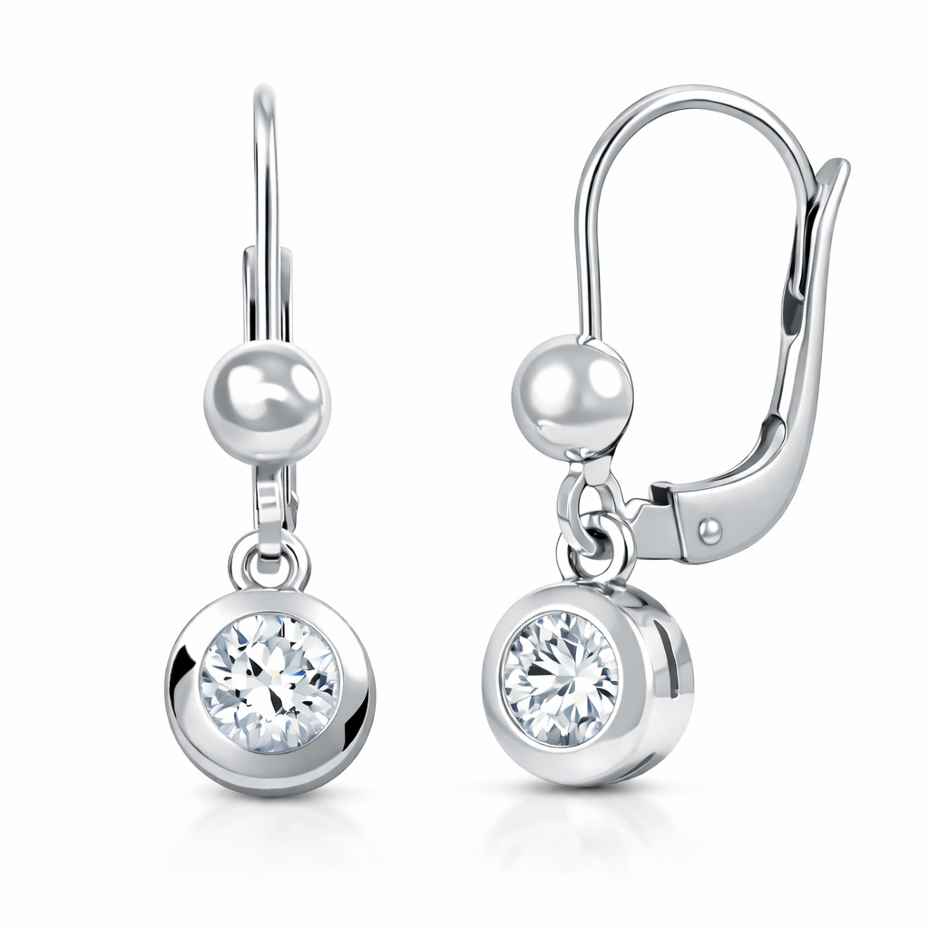 Soliter Strieborné náušnice s kryštálmi 436 001 00328 04