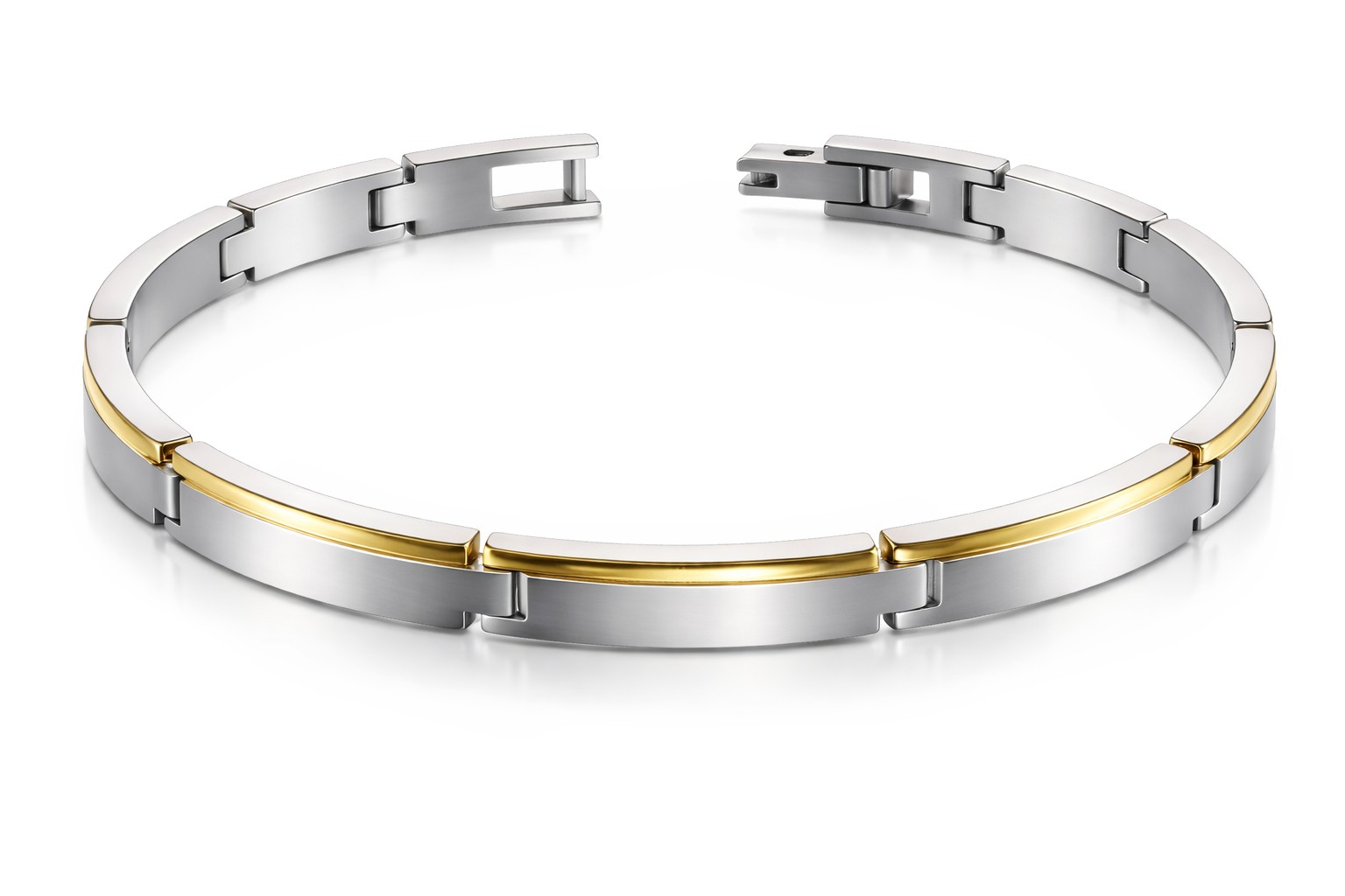 Boccia Titanium Dámský bicolor náramek z titanu 03025-02