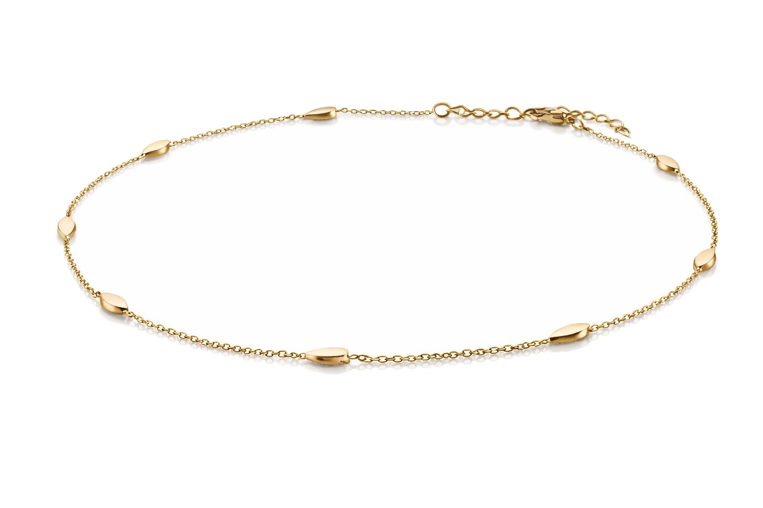 Boccia Titanium Dámsky pozlátený náhrdelník z titánu 08026-02