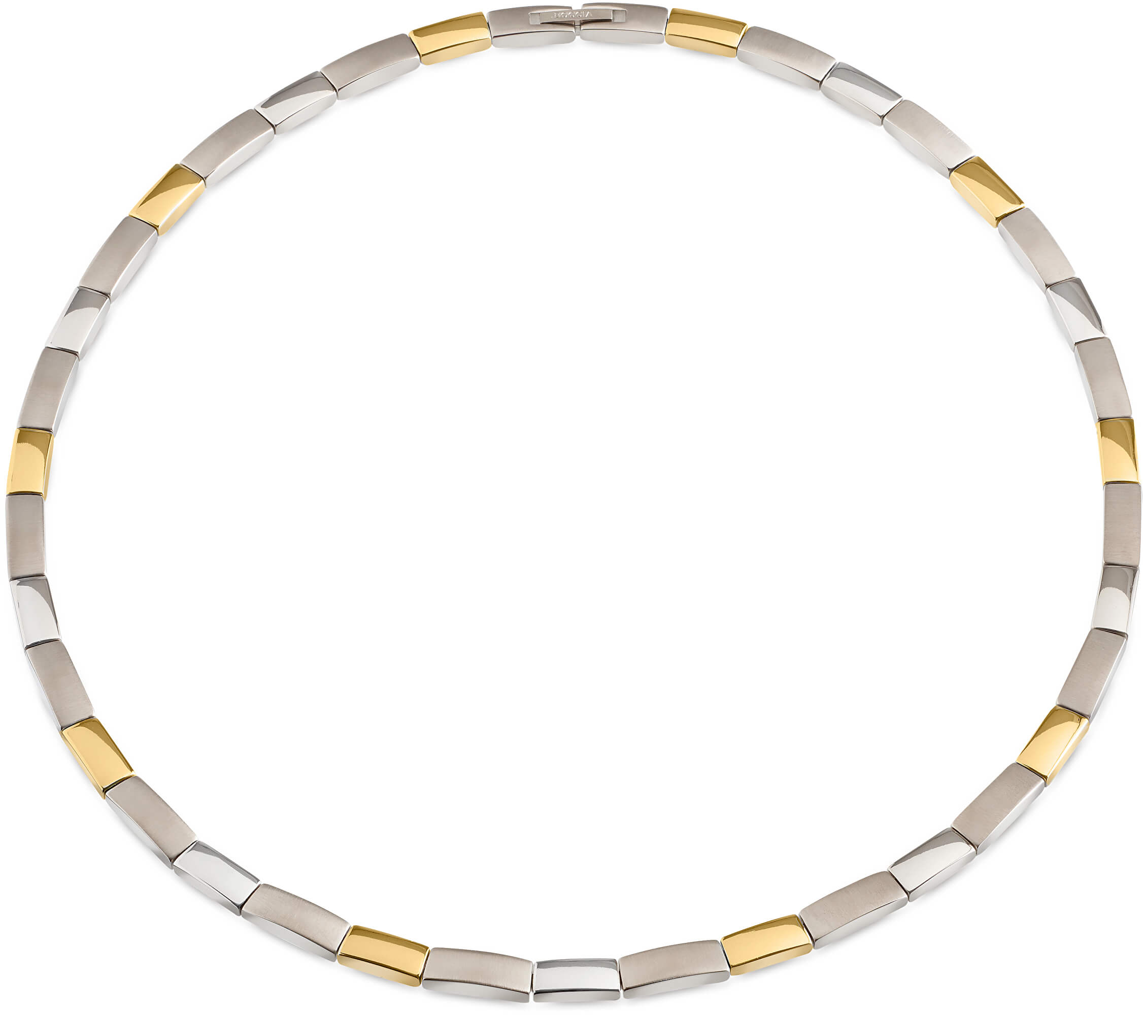 Boccia Titanium Nadčasový bicolor náhrdelník z titánu 08043-02