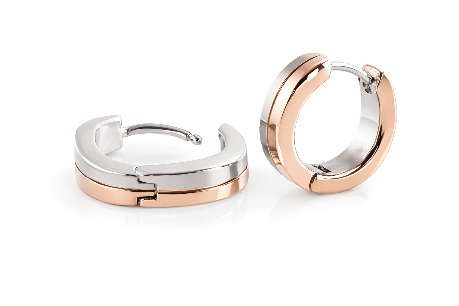 Boccia Titanium Pozlátené titánové náušnice 0563-05