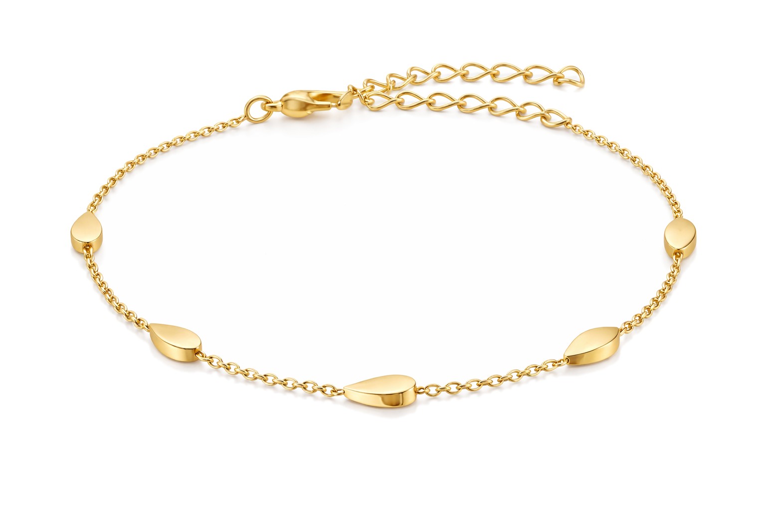 Boccia Titanium Pozlátený titánový náramok 03024-02