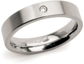 Boccia Titanium Snubný titánový prsteň 0121-04 55 mm