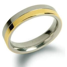 Boccia Titanium Snubní titanový prsten 0129-02 68 mm