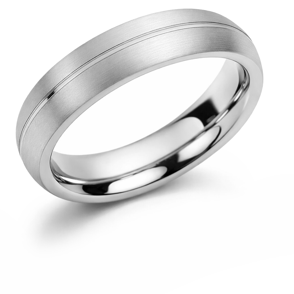 Boccia Titanium Titanový snubní prsten 0130-01 60 mm