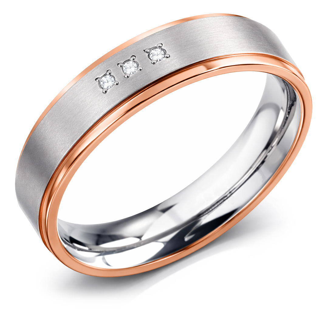 Boccia Titanium Titanový snubní prsten 0134-02 58 mm