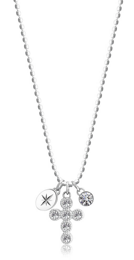 Brosway Dlhý oceľový náhrdelník BHKN060 (retiazka, prívesky)