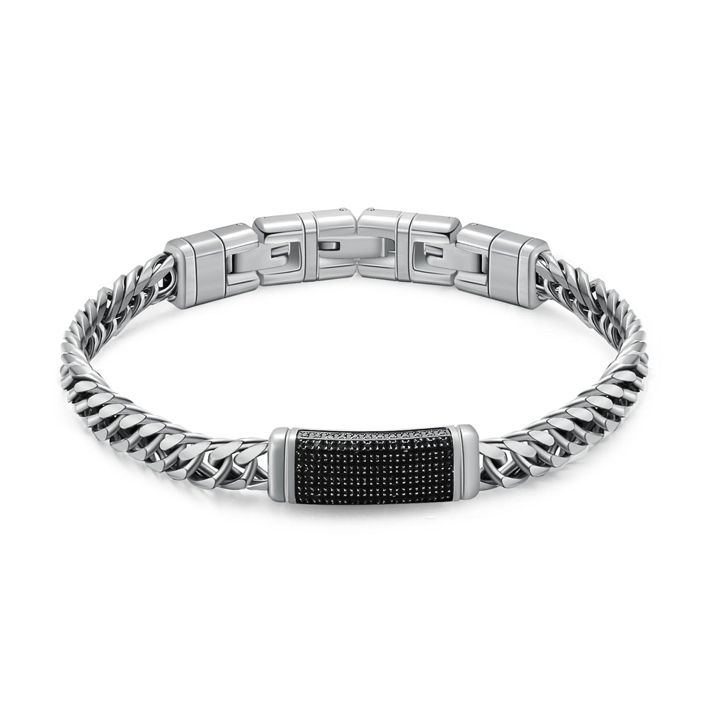 Brosway Fashion bracciale in acciaio da uomo Naxos BNX14