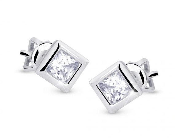 Cutie Diamonds Minimalistické náušnice ze zlata s diamanty DZ8043-30-00-X-2