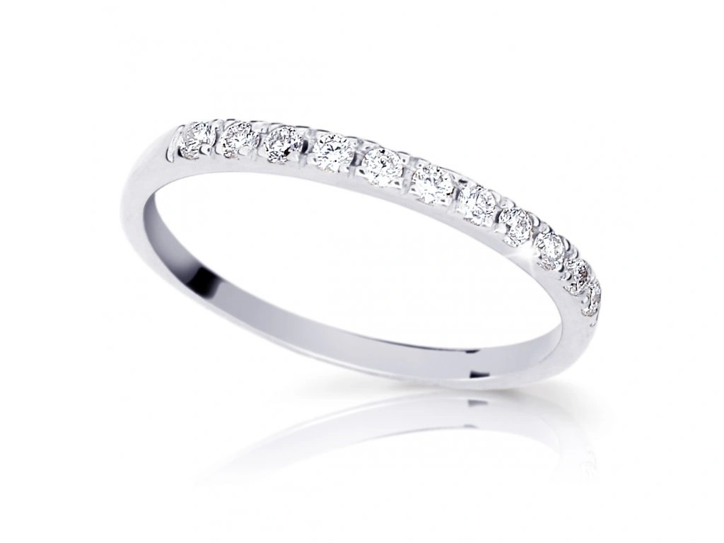 Cutie Diamonds Prsten z bílého zlata s diamanty DZ6484-1670-10-X-2 62 mm