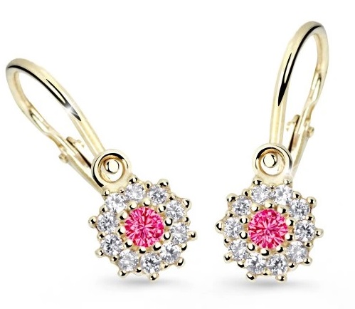 Cutie Jewellery Orecchini da bambina in oroC2749-10-X-1 fucsia