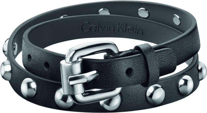 Calvin Klein Dvojitý kožený náramek Adventure KJ5NBB7903 42 cm - M + 2 měsíce na vrácení zboží