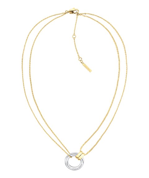 Calvin Klein Módní bicolor náhrdelník Duality 35000630