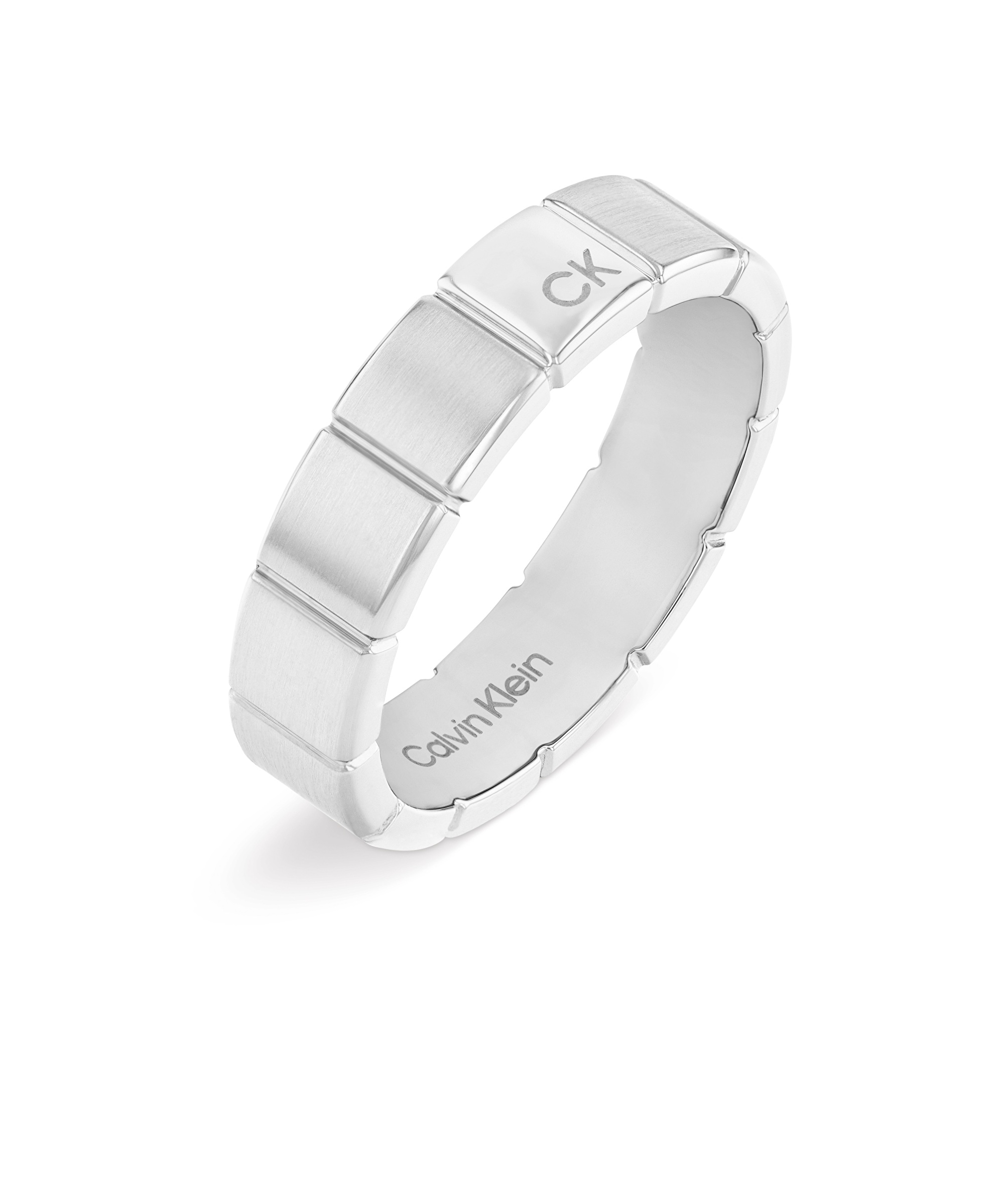 Calvin Klein Divatos férfi acél gyűrű 35000500 64 mm