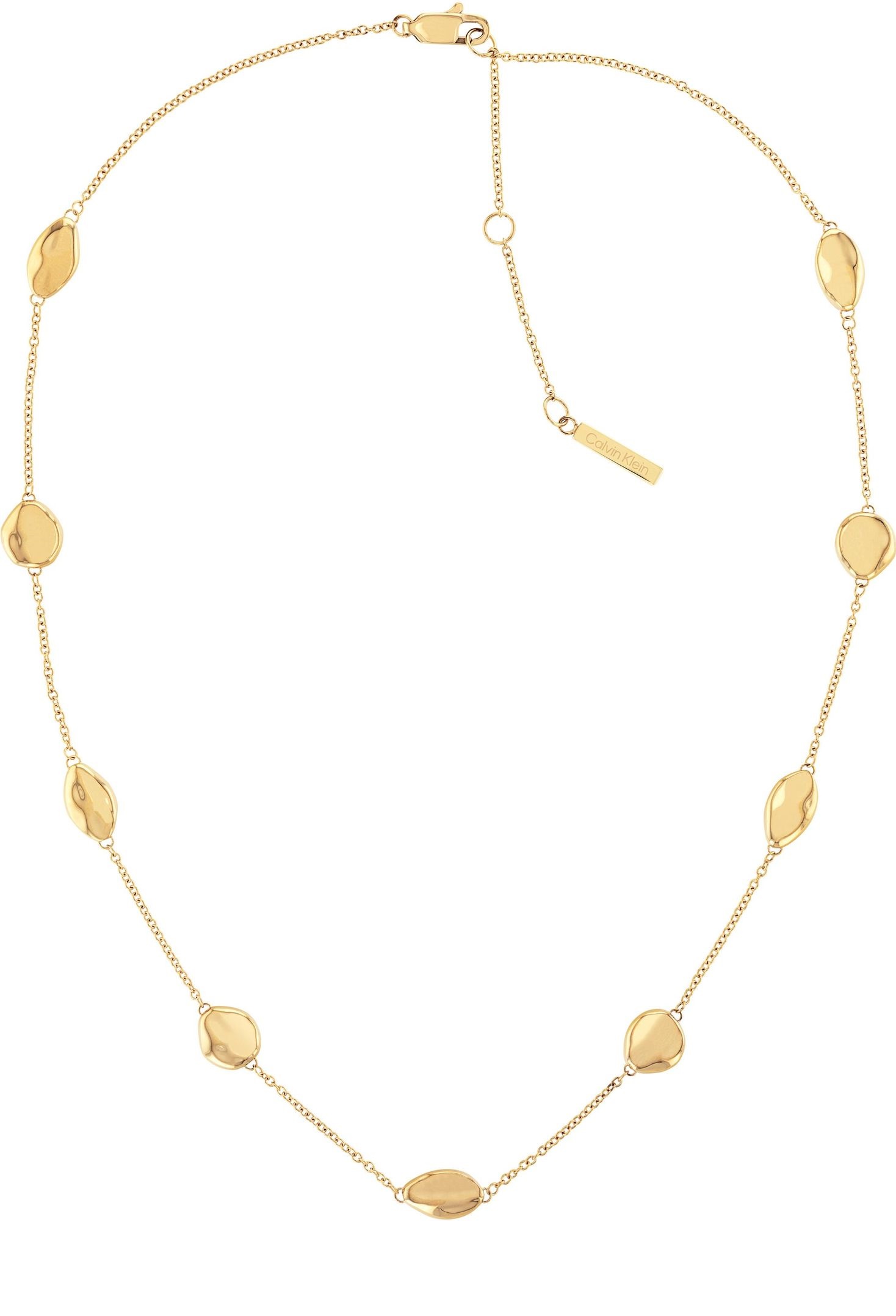 Calvin Klein Módny pozlátený náhrdelník Unique 35000125