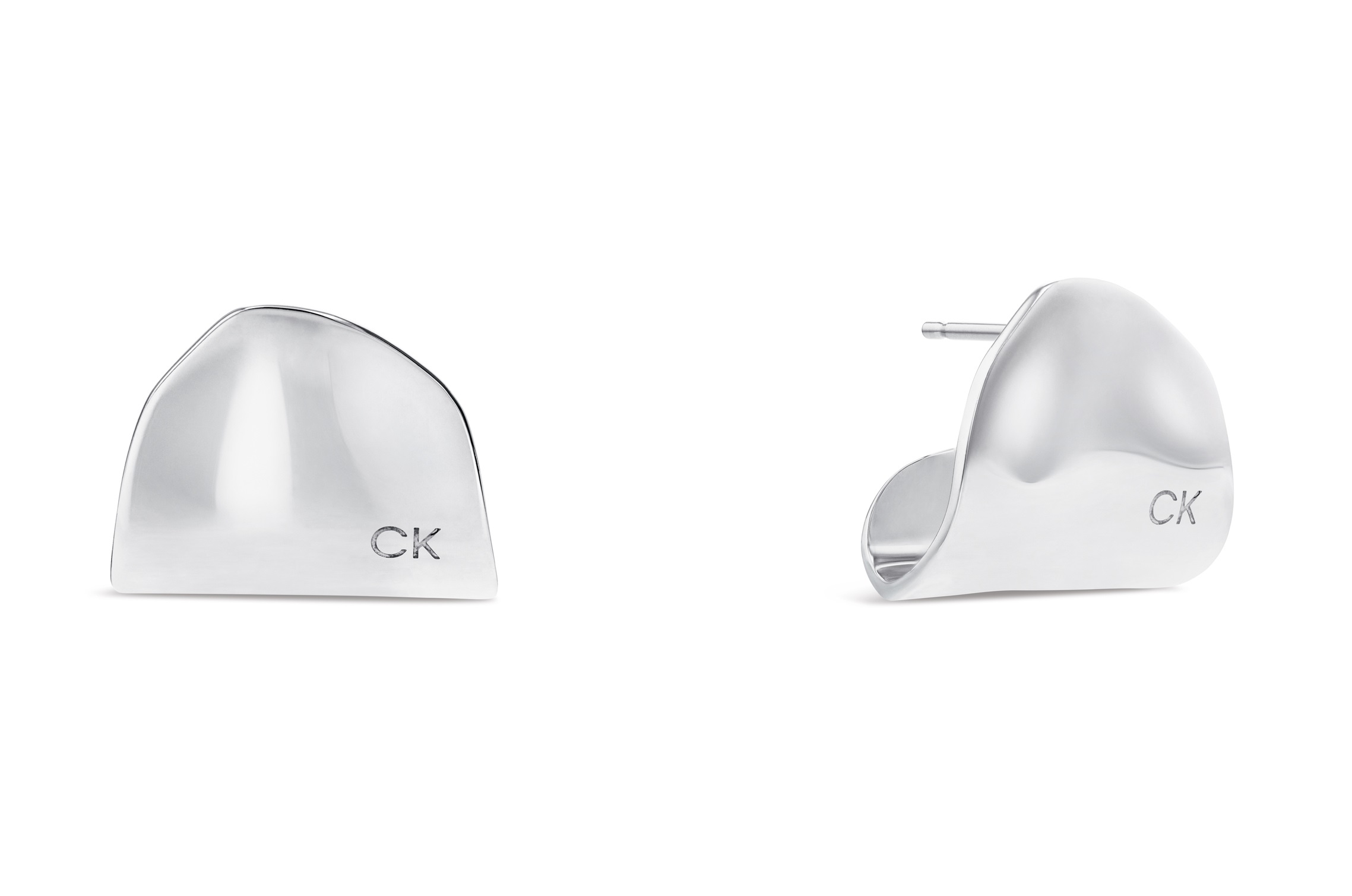 Calvin Klein -  Nápadité ocelové náušnice pecky Reflect 35000621