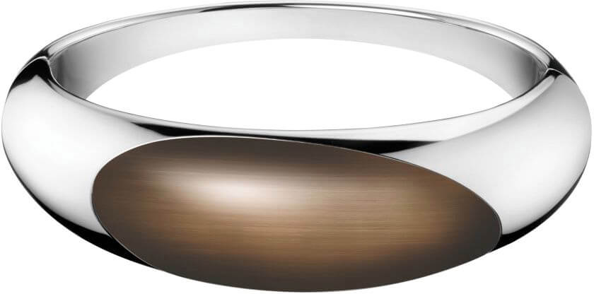 Calvin Klein Acél karkötő kővel Ellipse KJ3QCD0201 5,4 x 4,3 cm - XS