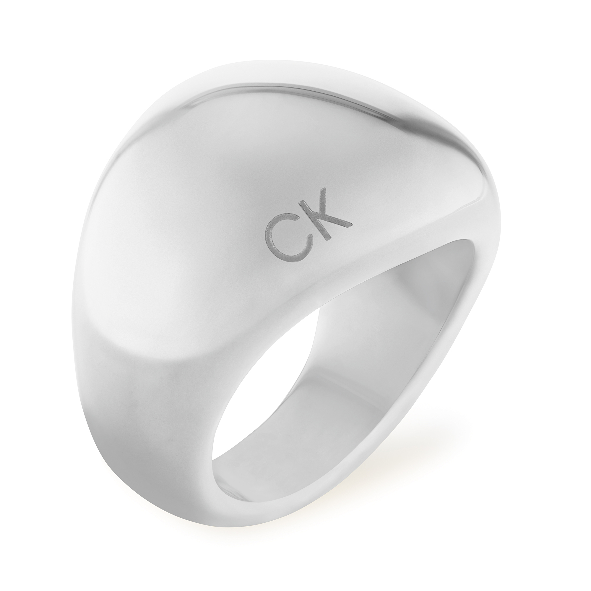 Calvin Klein Okouzlující ocelový prsten pro ženy 35000443 56 mm