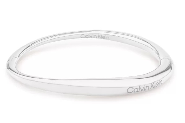 Calvin Klein Pevný dámský náramek z oceli Elongated Drops 35000349