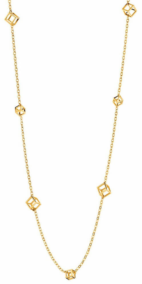 Calvin Klein Pozlacený náhrdelník Daring KJ3HJN100100
