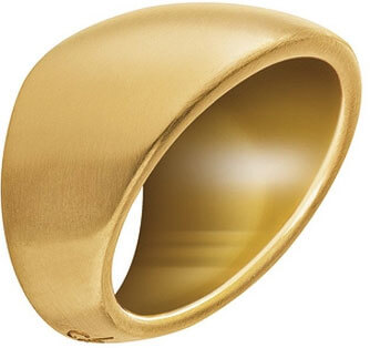 Calvin Klein Pozlátený prsteň Billow KJ93JR1101 52 mm.